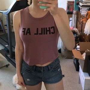 CHILL AF Muscle Tank⭐️